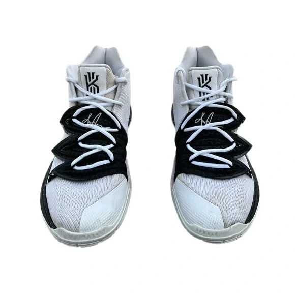 Nike Kyrie 5 TB Team Oreo White Black Basketball Shoes Men's CN9519-100 Size 10